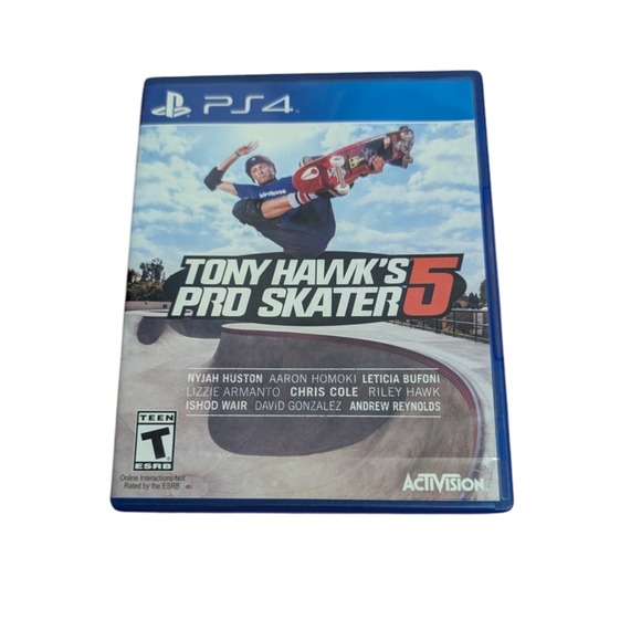 Playstation 4 Other - Tony Hawk's Pro Skater 5 (Sony PlayStation 4) PS4 Clean & Tested Skate Boarding